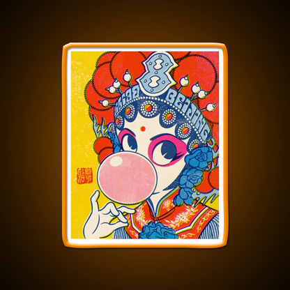 Pop Opera Led Neon Sign Chinese Food Rgb Color