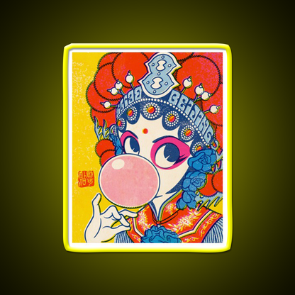 Pop Opera Led Neon Sign Chinese Food Rgb Color