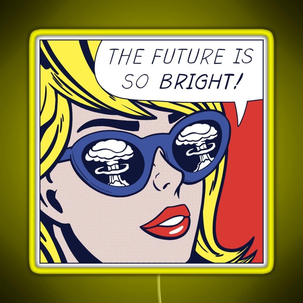 Pop Optimistic Girl Rgb Led Neon Sign Pop Wall Art - Shineneon