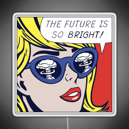 Pop Optimistic Girl Rgb Led Neon Sign Pop Wall Art - Shineneon