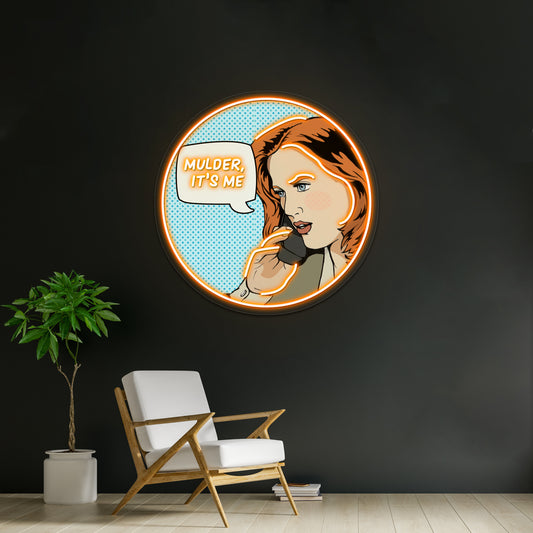 Pop Scully Artwork Led Neon Signs Custom