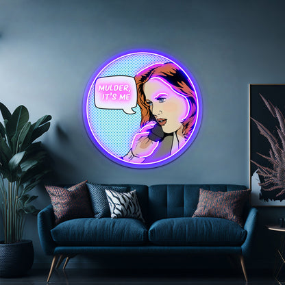 Pop Scully Artwork Led Neon Signs Custom