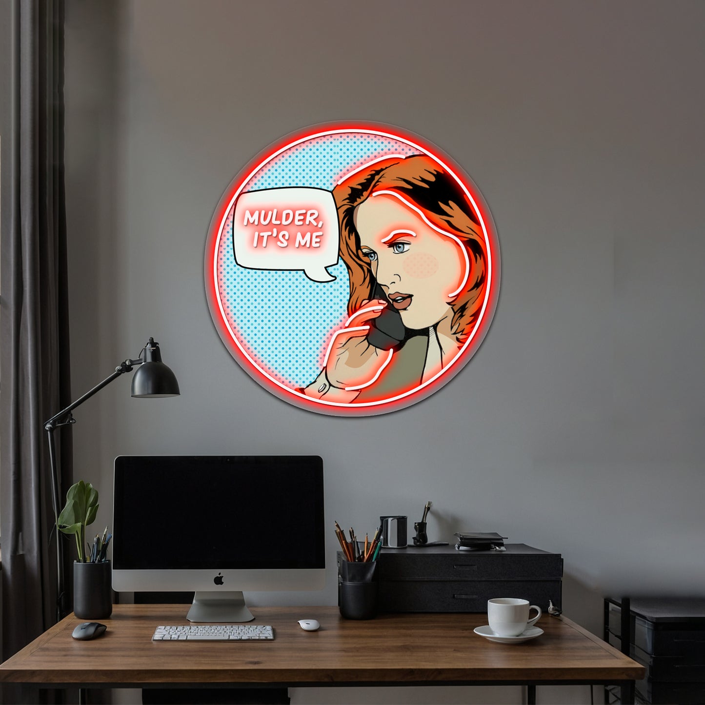 Pop Scully Artwork Led Neon Signs Custom