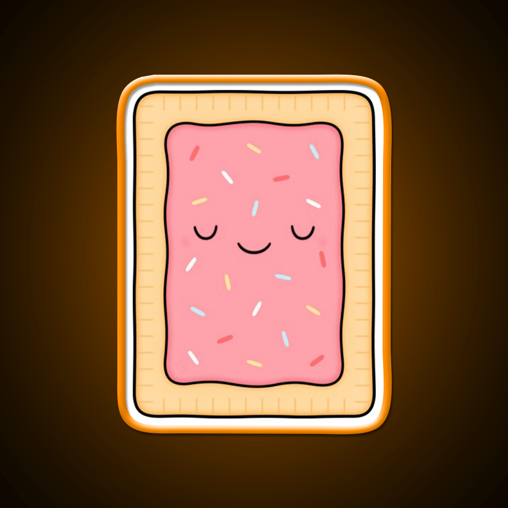Pop Tart Snack Food Led Neon Sign For Snack Room Rgb Color - Shineneon