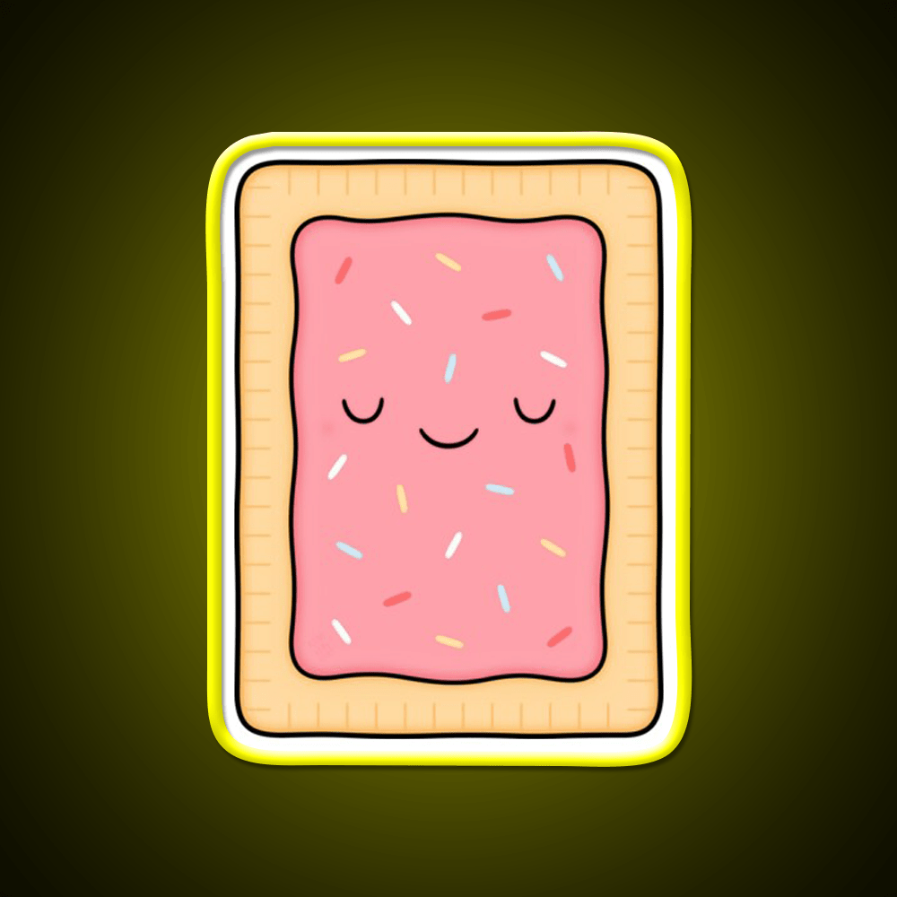Pop Tart Snack Food Led Neon Sign For Snack Room Rgb Color - Shineneon