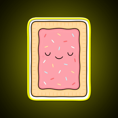 Pop Tart Snack Food Led Neon Sign For Snack Room Rgb Color - Shineneon