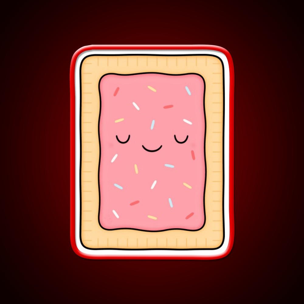 Pop Tart Snack Food Led Neon Sign For Snack Room Rgb Color - Shineneon