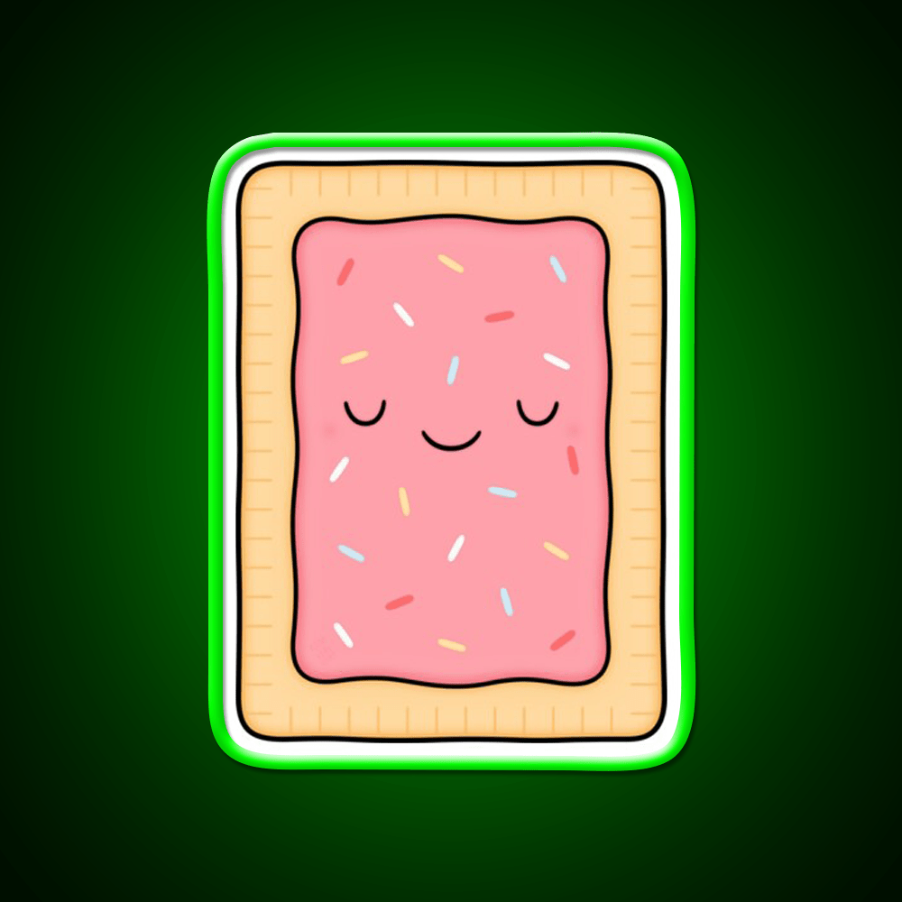 Pop Tart Snack Food Led Neon Sign For Snack Room Rgb Color - Shineneon