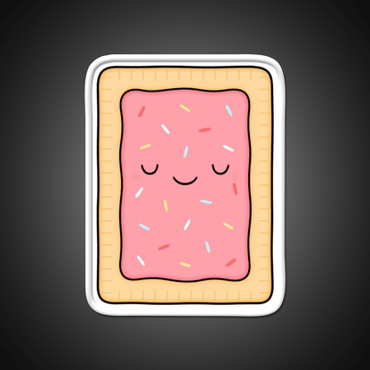 Pop Tart Snack Food Led Neon Sign For Snack Room Rgb Color - Shineneon