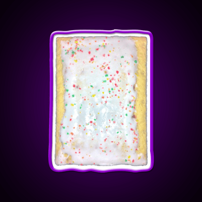 Pop Tart Snack Food Led Neon Sign Rgb Color - Shineneon
