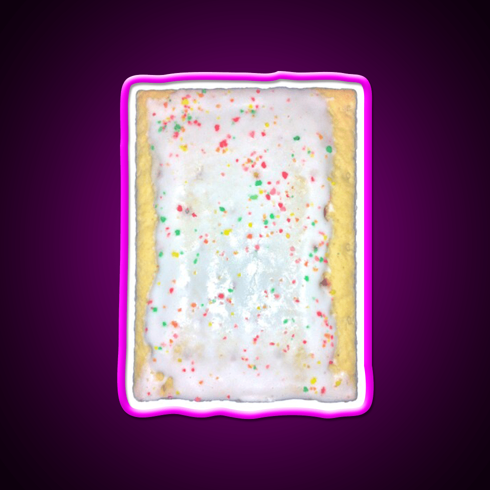 Pop Tart Snack Food Led Neon Sign Rgb Color - Shineneon