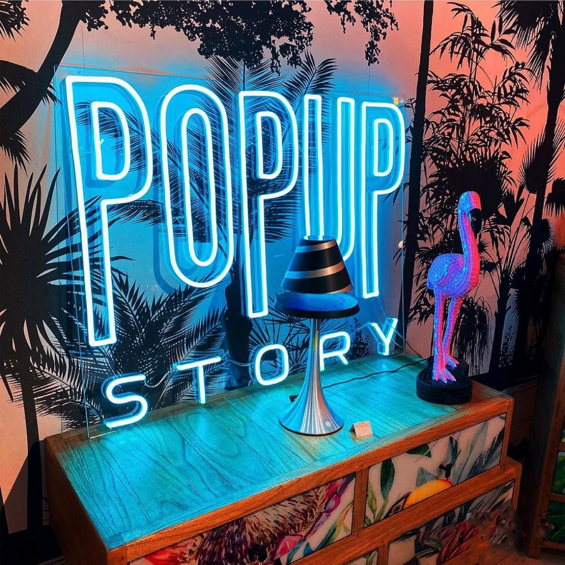 Pop Up Story Led Sign Business Neon Sign - Shineneon