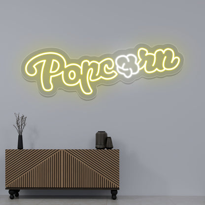Popcorn Led Neon Sign | Shineneon