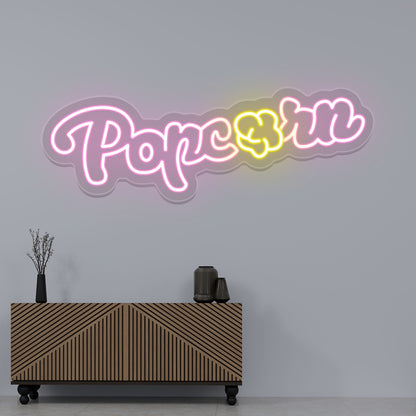Popcorn Led Neon Sign | Shineneon