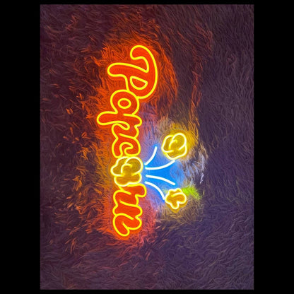 Popcorn Logo Led Neon Sign Popcorn Led Sign Cinema Led Neon Sign | Shineneon
