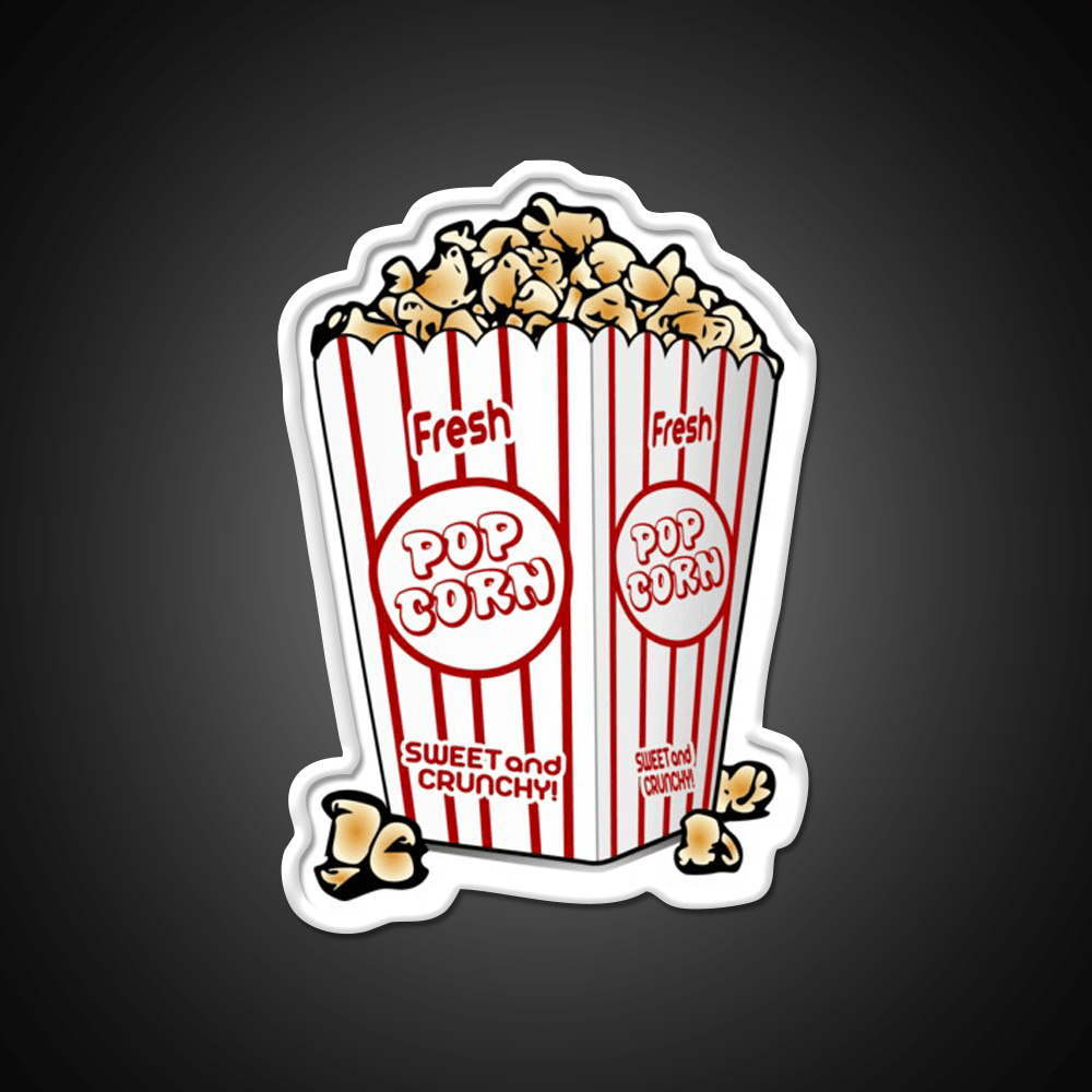 Popcorn Snack Food Led Neon Sign Rgb Color - Shineneon