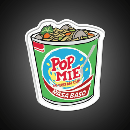 Popmie Snack Food Led Neon Sign Rgb Color - Shineneon