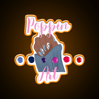 Poppin Art Tshirts Nail Salon Led Neon Sign Rgb Color - Shineneon