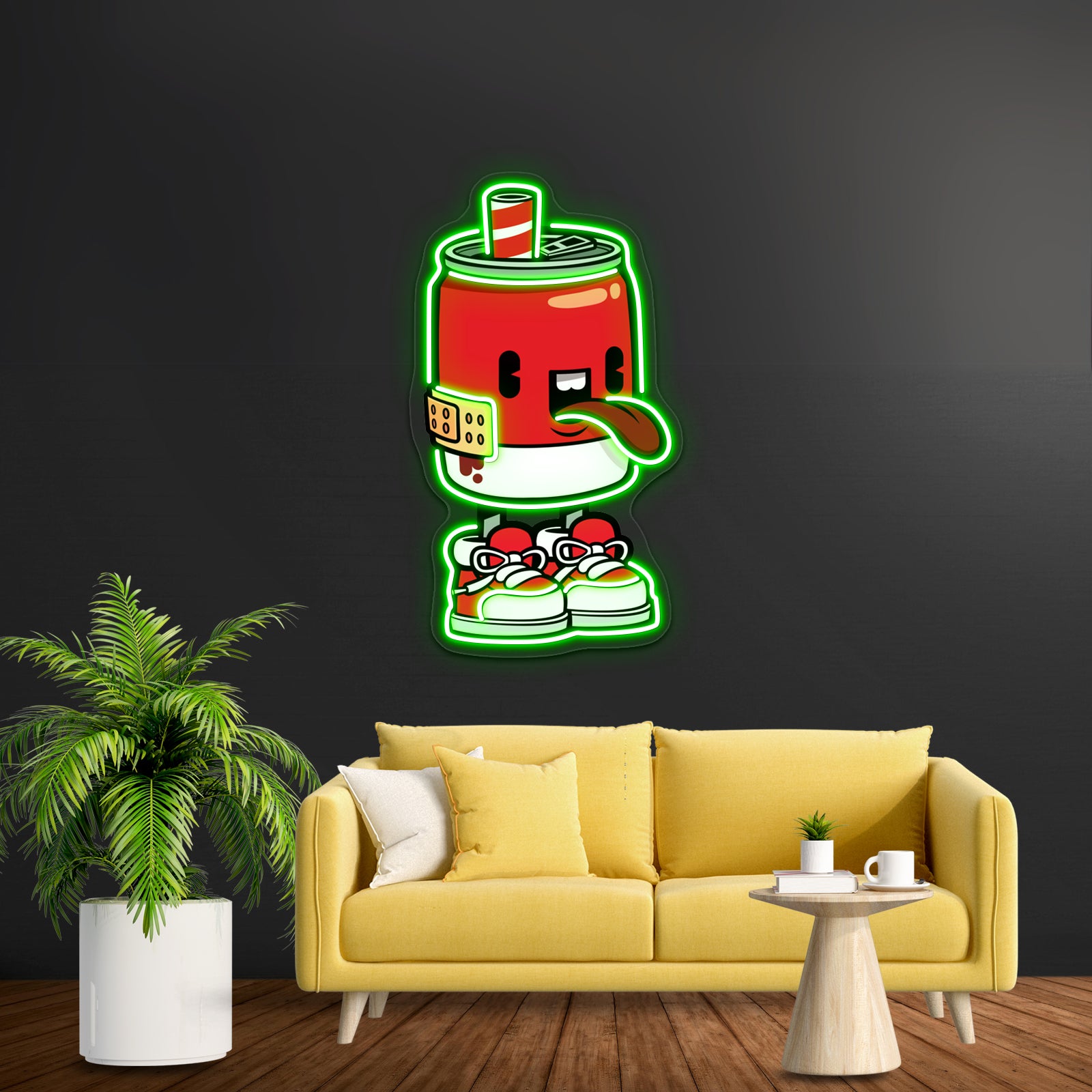 Pops Artwork Led Signs For Bedroom | Shineneon