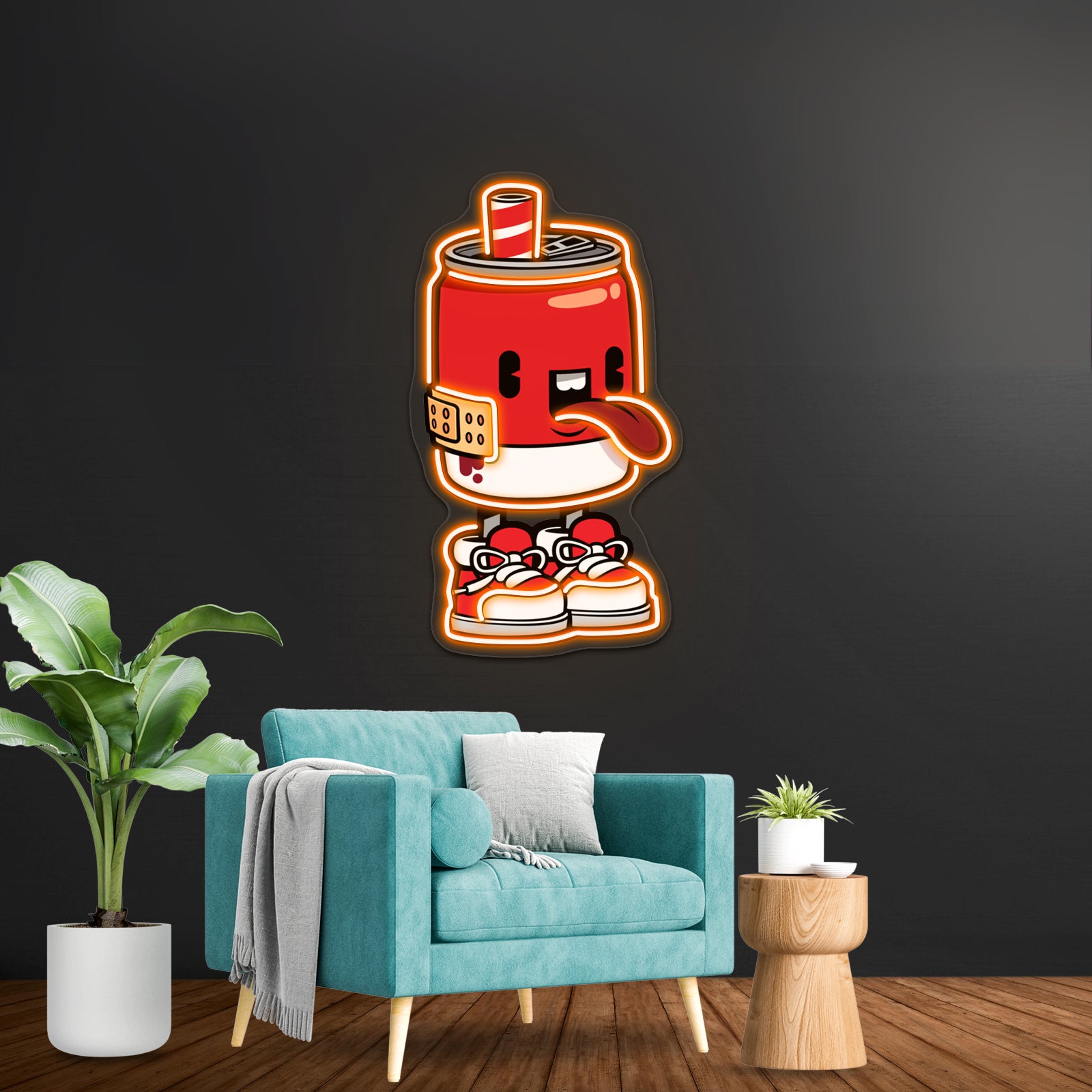 Pops Artwork Led Signs For Bedroom | Shineneon