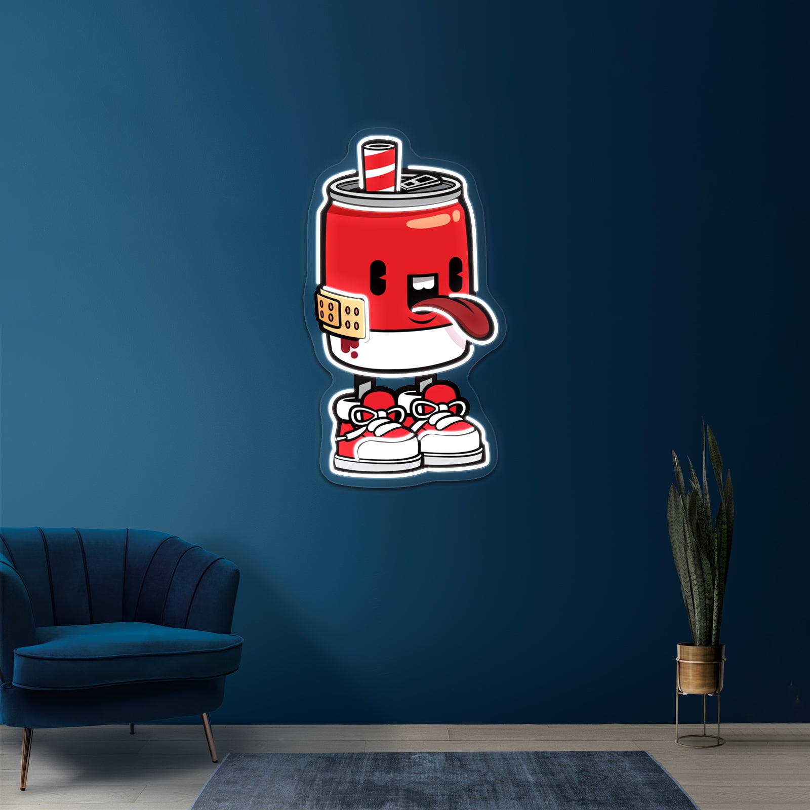 Pops Artwork Led Signs For Bedroom | Shineneon