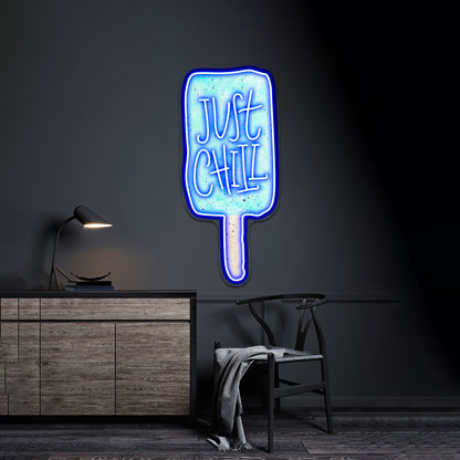 Popsicle Artwork Led Signs For Bedroom