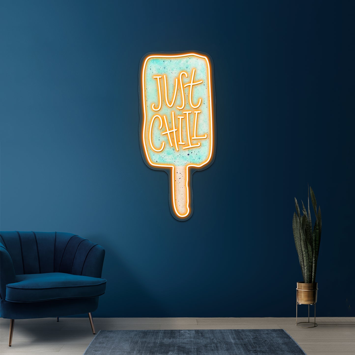 Popsicle Artwork Led Signs For Bedroom