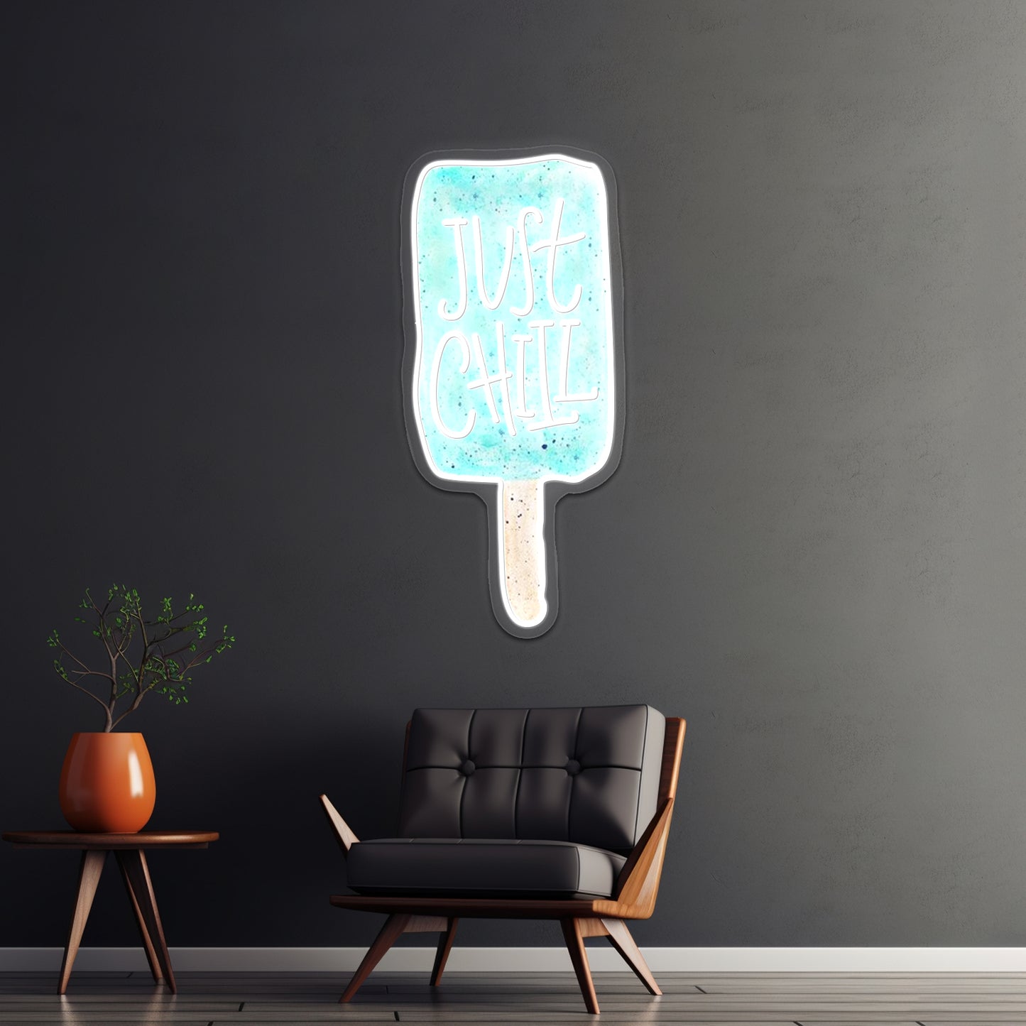 Popsicle Artwork Led Signs For Bedroom