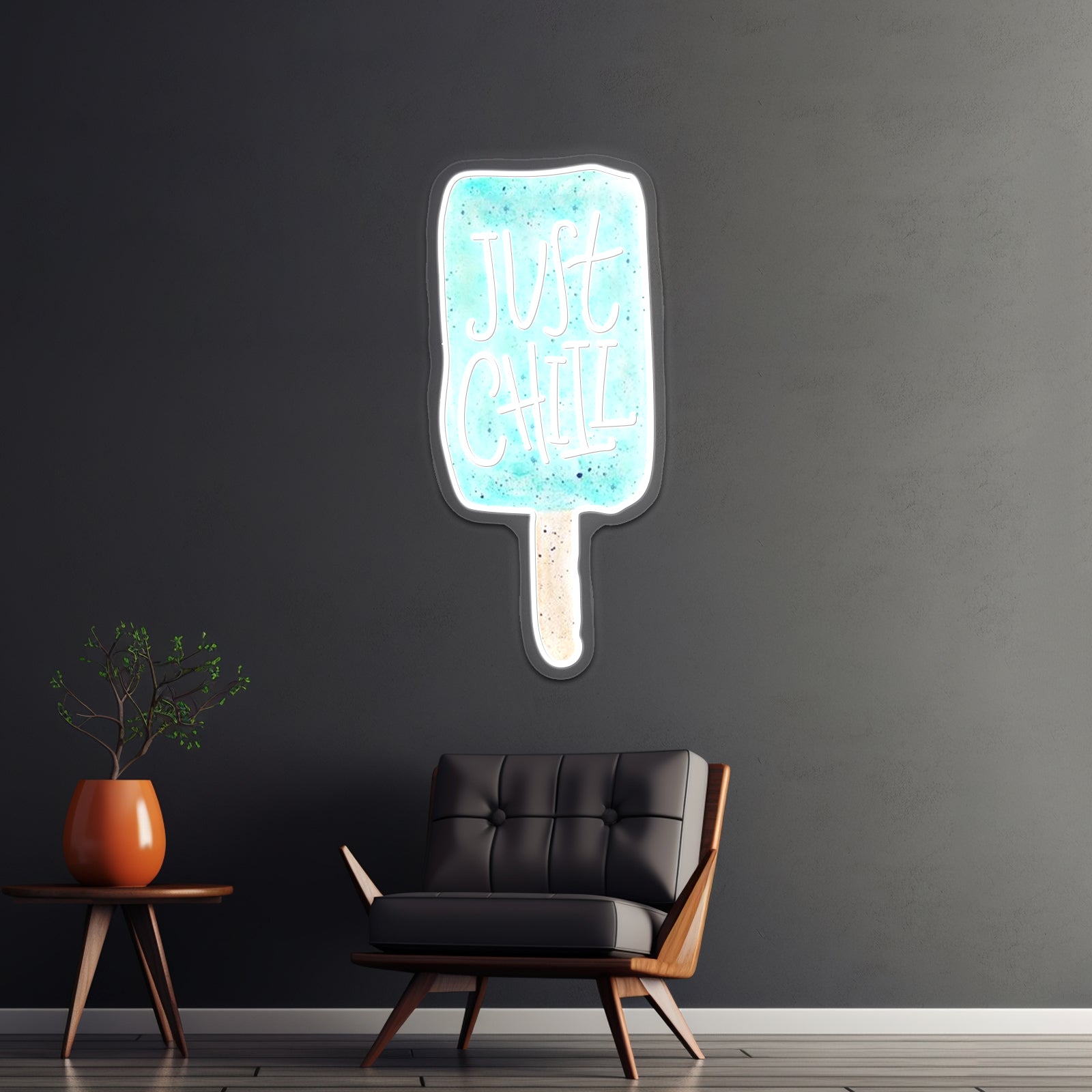 Popsicle Artwork Led Signs For Bedroom | Shineneon