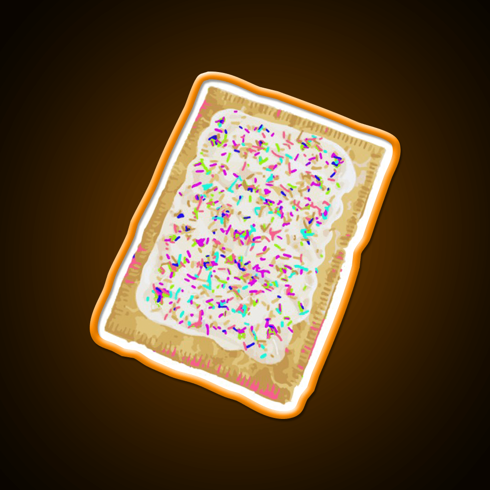 Poptart Snack Food Led Neon Sign Rgb Color - Shineneon