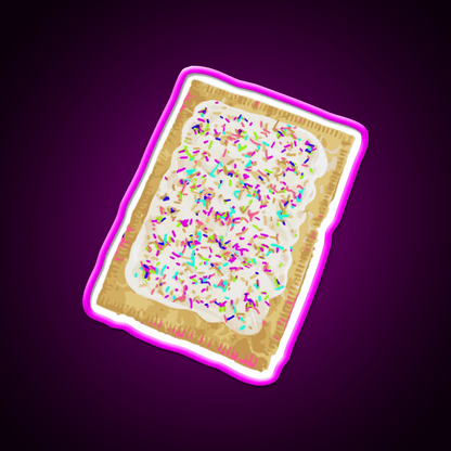 Poptart Snack Food Led Neon Sign Rgb Color - Shineneon