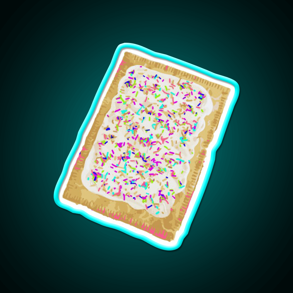 Poptart Snack Food Led Neon Sign Rgb Color - Shineneon