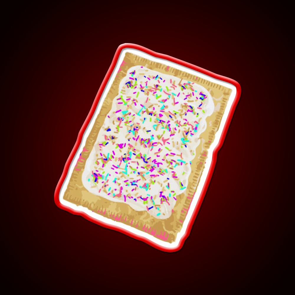 Poptart Snack Food Led Neon Sign Rgb Color - Shineneon
