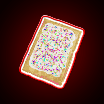 Poptart Snack Food Led Neon Sign Rgb Color - Shineneon