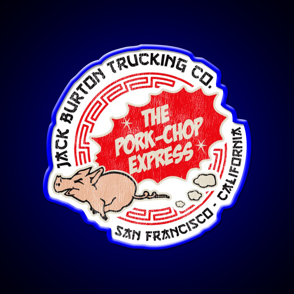 Pork Chop Express San Francisco Lts Worn Asian Cultural Led Neon Sign Rgb Color - LED neon sign view 5
