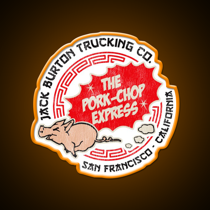 Pork Chop Express San Francisco Lts Worn Asian Cultural Led Neon Sign Rgb Color - LED neon sign view 6