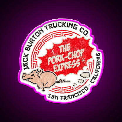 Pork Chop Express San Francisco Lts Worn Asian Cultural Led Neon Sign Rgb Color - Shineneon