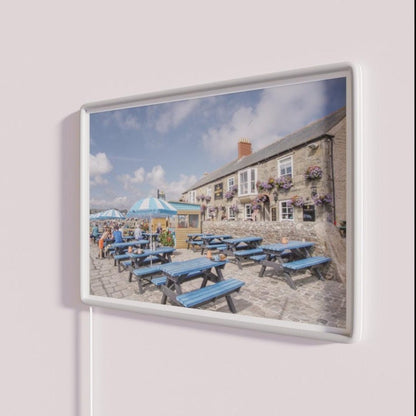Porthleven Harbour Inn Rgb Led Neon Sign - Shineneon