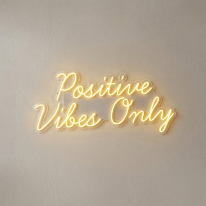 Positive Vibes Only LED Neon Sign - Shineneon