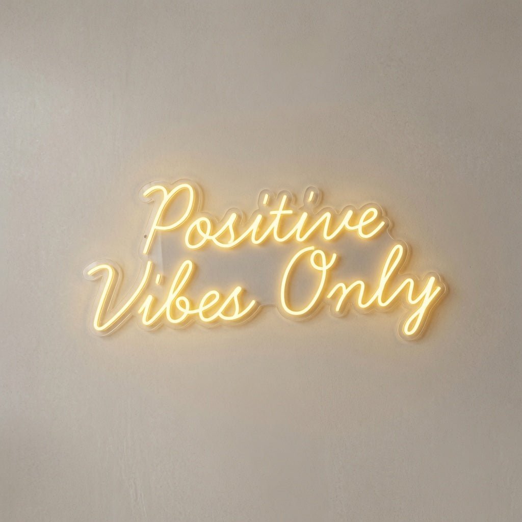 Positive Vibes Only LED Neon Sign Wall Neon Sign - Shineneon