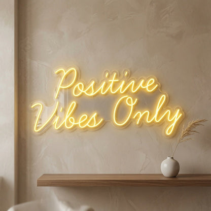 Positive Vibes Only LED Neon Sign Wall Neon Sign - Shineneon