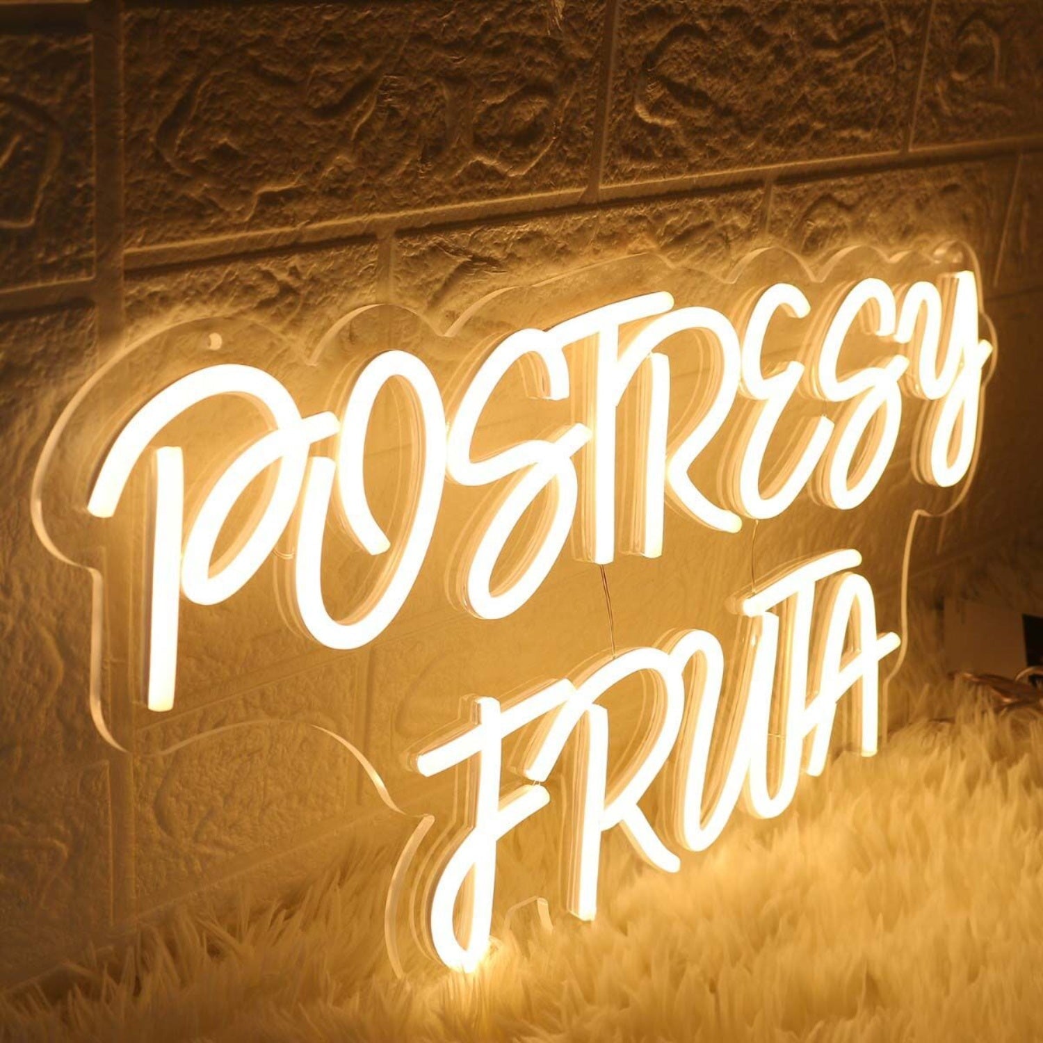 Postresy Fruta Yellow Led Neon Sign - Shineneon