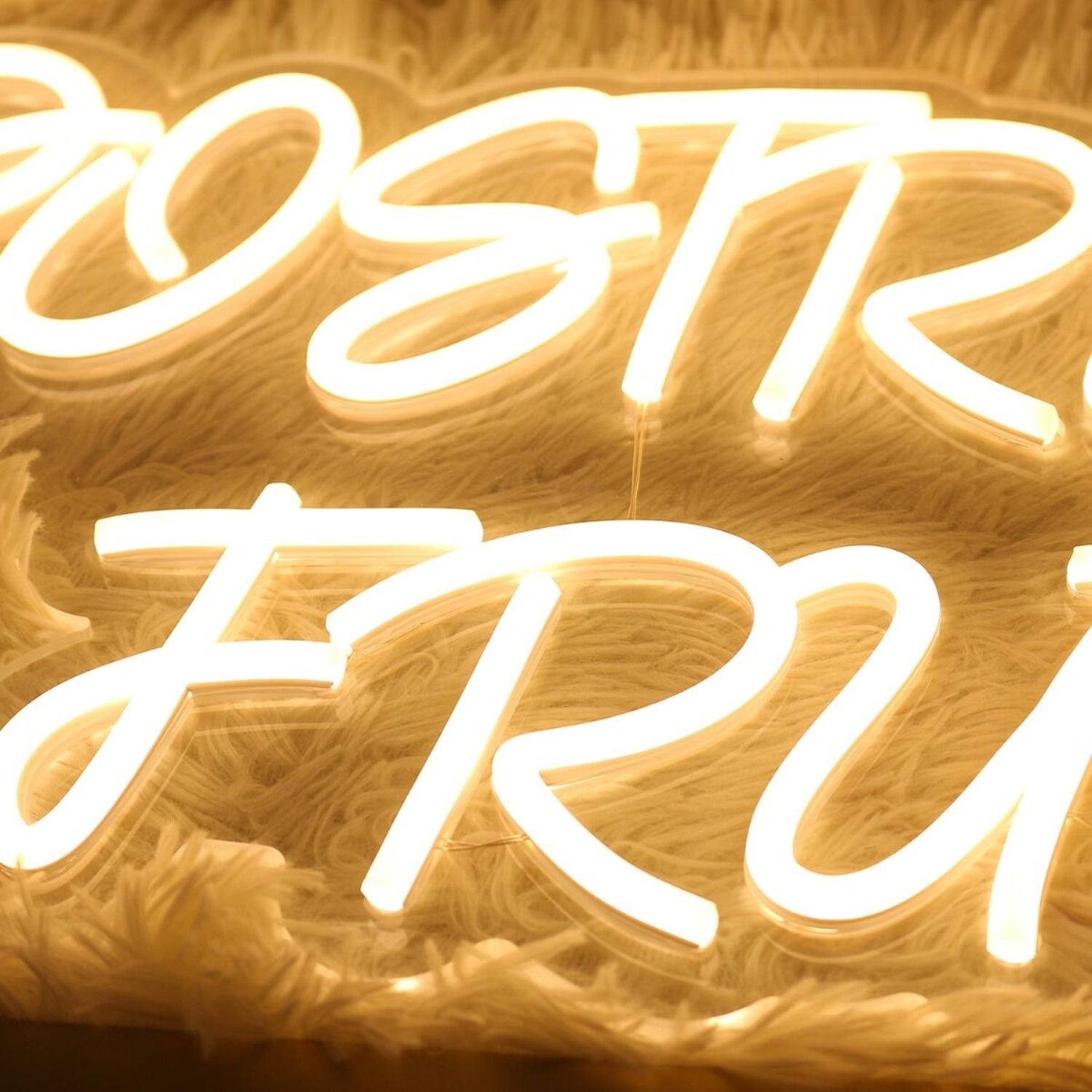 Postresy Fruta Yellow Led Neon Sign - Shineneon