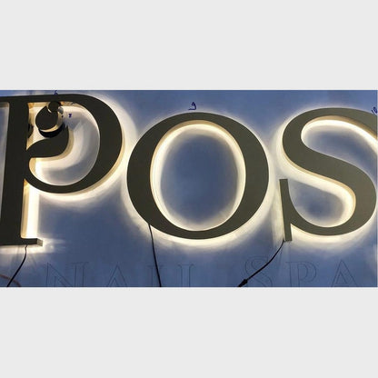 Posy 3D Backlit Channel Letters Led Light Sign