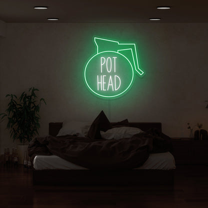 Pot Head Led Neon Sign | Shineneon