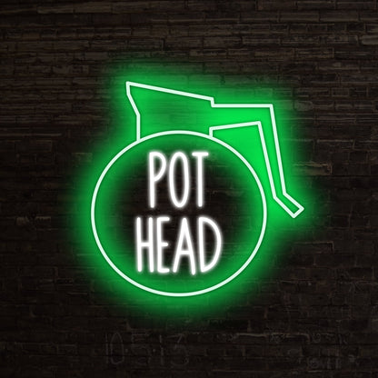 Pot Head Led Neon Sign | Shineneon