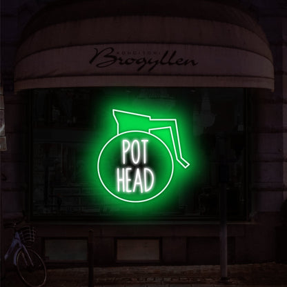 Pot Head Led Neon Sign | Shineneon