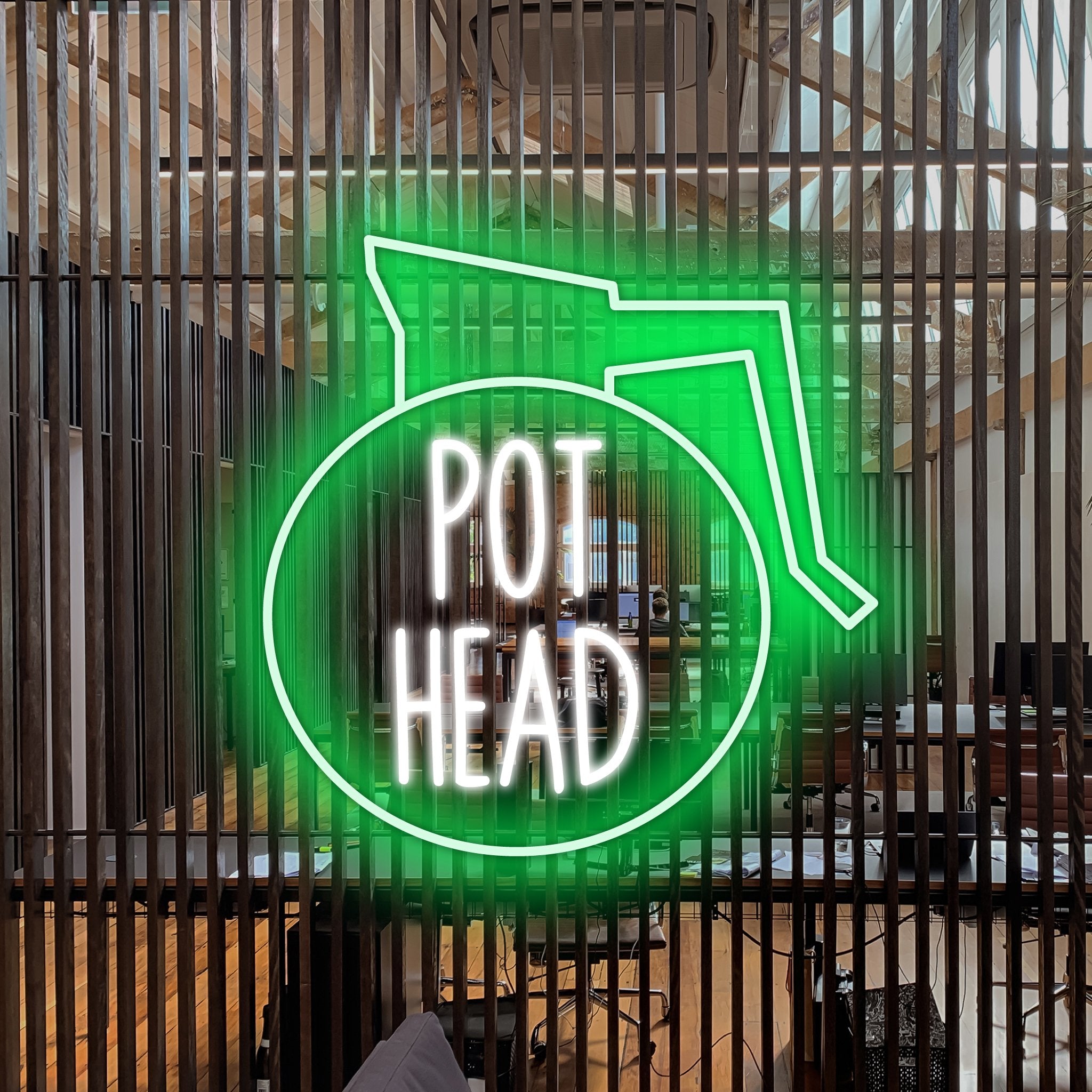 Pot Head Led Neon Sign | Shineneon