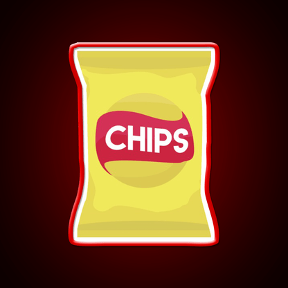 Potato Chips Snack Food Led Neon Sign Rgb Color - Shineneon