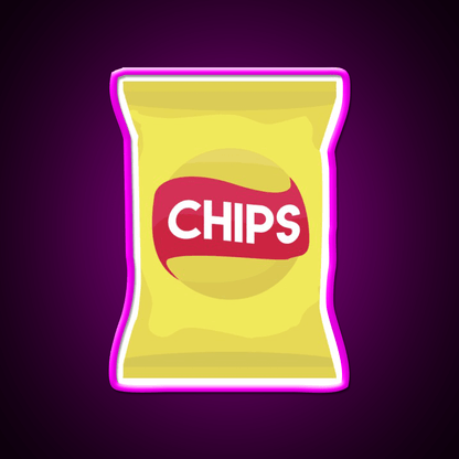 Potato Chips Snack Food Led Neon Sign Rgb Color - Shineneon